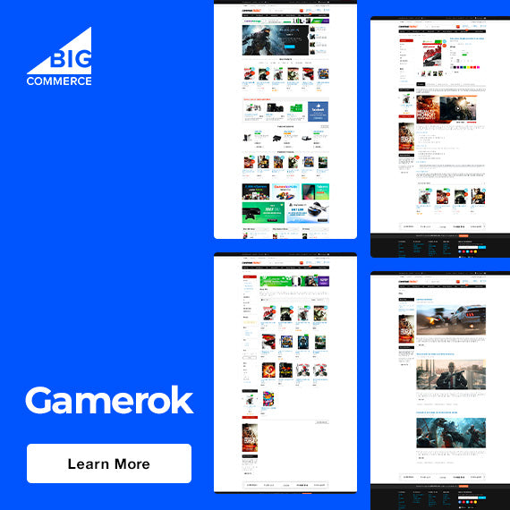BigCommerce - Gamerok Theme